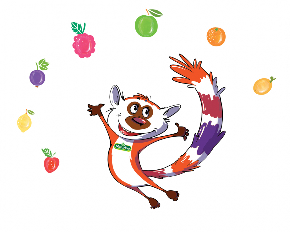 Nimble Lyommi: brand-character for useful sweets with vitamins