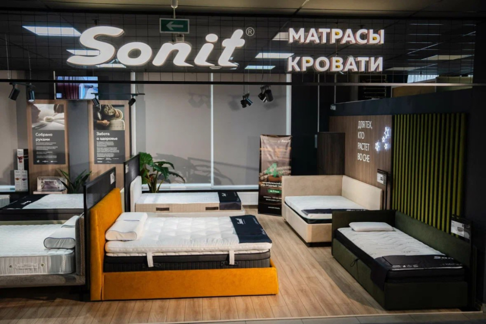 "Cozy Sleep" retail concept for the SONIT brand