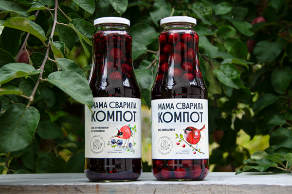 «Mama svarila kompot». Complex development of AVC brand compotes from Slutsk